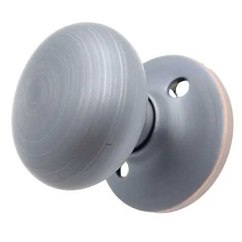 Noe Valley Mushroom Knob Trim Oil Rubbed Bronze - pack of 2