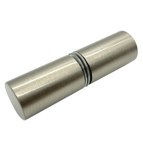 CRL SDK112BN Cylinder Style Back-to-Back Shower Door Knobs Brushed Nickel