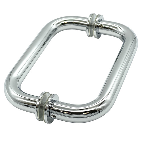 CRL BM6X6CH Tubular BacktoBack Pull Handle BM Series Polished Chrome 6"