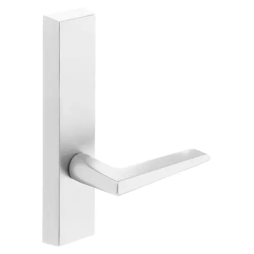 ET Lever Exit Device Trim White Suede Powder Coat