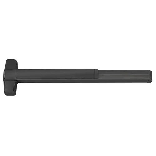 Delayed Egress Exit Device Black Anodized Aluminum