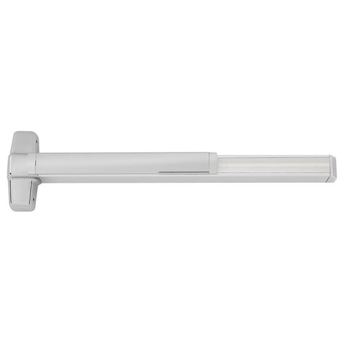 Concealed Vertical Rod Exit Devices Bright Chrome