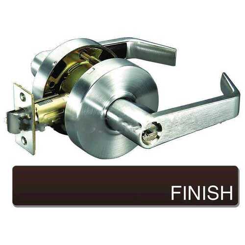 Office Entry Augusta Lever Grade 2 Cylindrical Lock with Para Keyway Oil Rubbed Bronze Finish