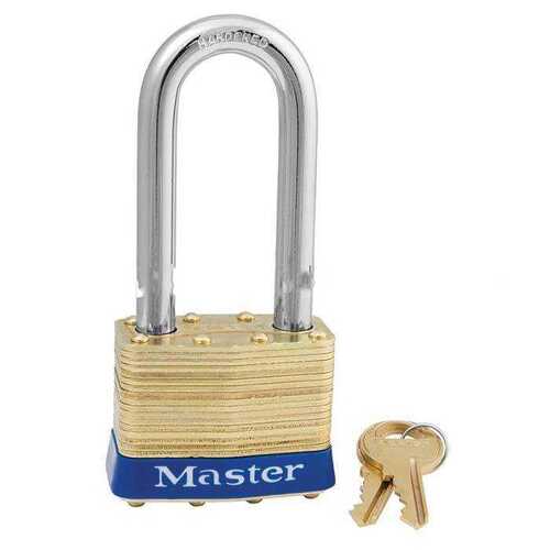 Master Lock Company 6KDLJ Laminated Brass Padlock