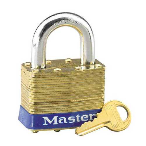 Master Lock Company 6KALF A112 Laminated Brass Padlock