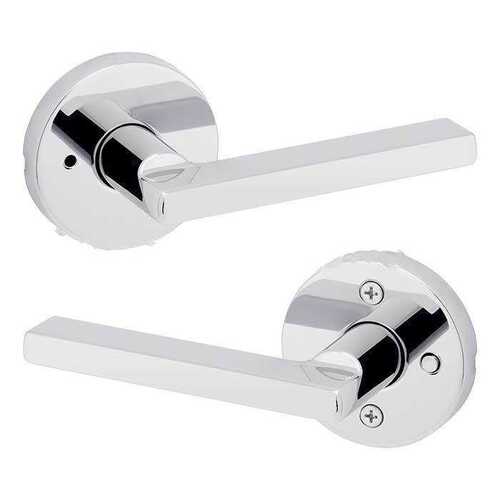 Halifax Privacy Lever Bright Polished Chrome