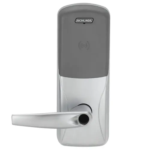 Electric Cylindrical Lock Satin Chrome