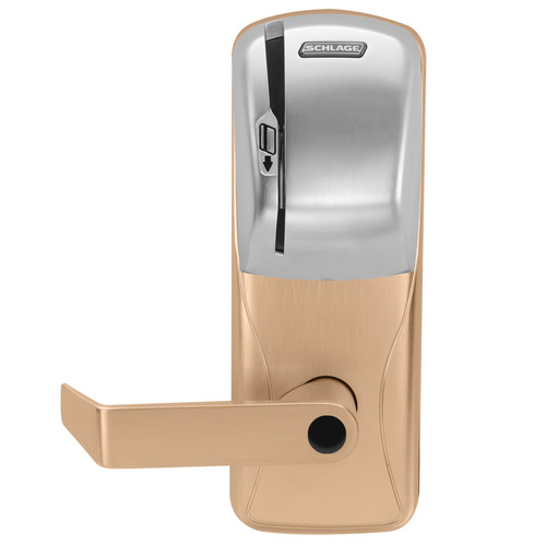 Electric Mortise Lock Satin Bronze Clear Coated