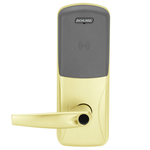 Electric Mortise Lock Bright Brass