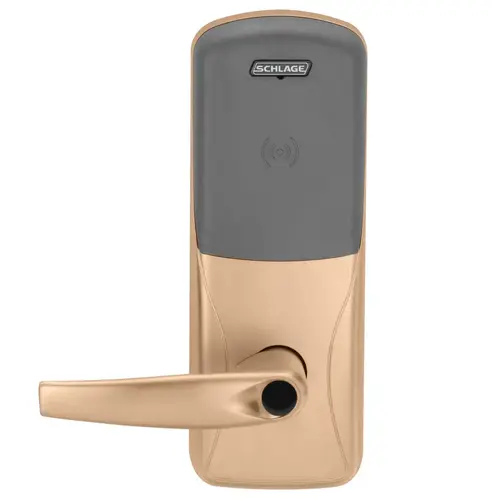 Electric Mortise Lock Satin Bronze Clear Coated