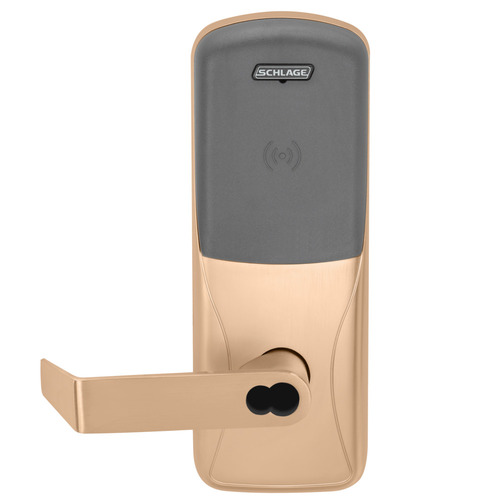 Electric Mortise Lock Satin Bronze Clear Coated