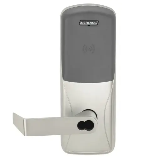 Electric Mortise Lock Satin Nickel Plated Clear Coated