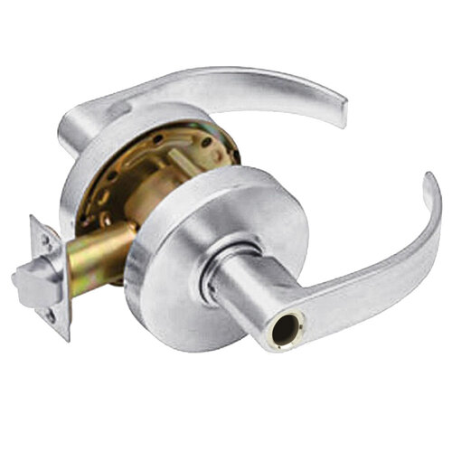 Cylindrical Lock Bright Chrome