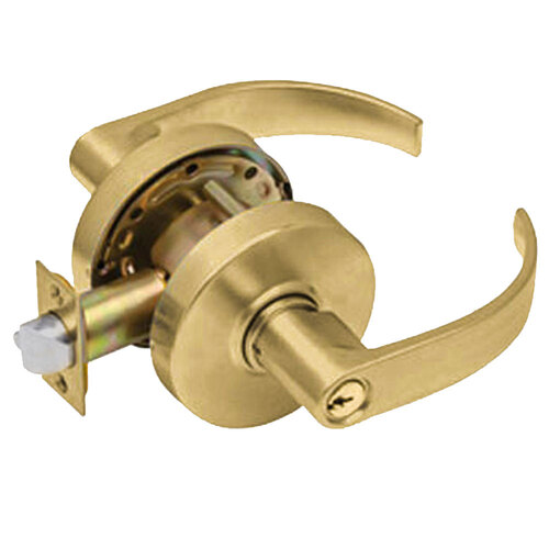 Cylindrical Lock Satin Brass