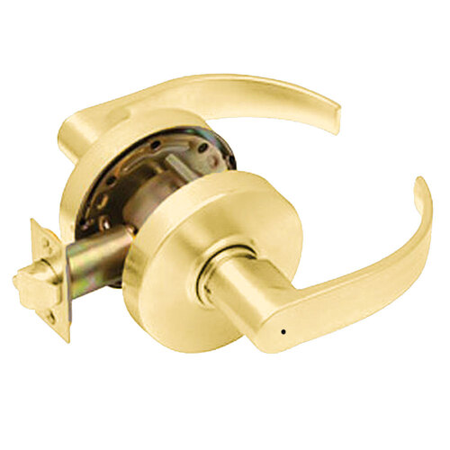 Cylindrical Lock Bright Brass