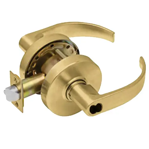 Cylindrical Lock Satin Brass