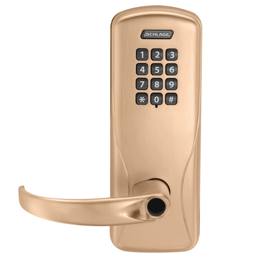 Electric Cylindrical Lock Satin Bronze Clear Coated