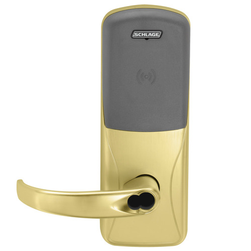 Electric Mortise Lock Satin Brass