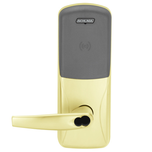 Standalone Classroom Lockdown Solution Bright Brass