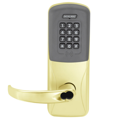 Electric Mortise Lock Bright Brass