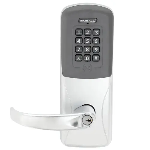 Electric Mortise Lock Bright Chrome