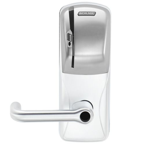 Electric Mortise Lock Bright Chrome