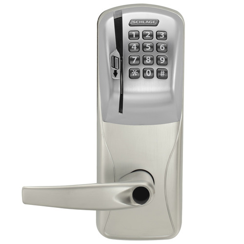 Electric Mortise Lock Satin Nickel Plated Clear Coated