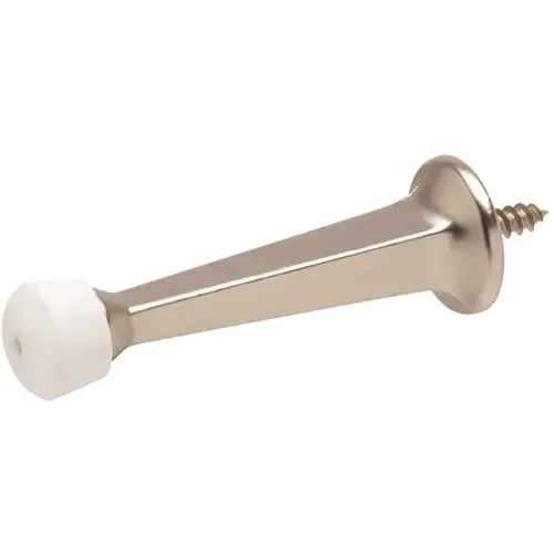 Everbilt 28447 Satin Nickel Solid Door Stop