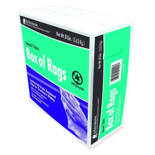 Wiping Rags Knit 8 lb Assorted