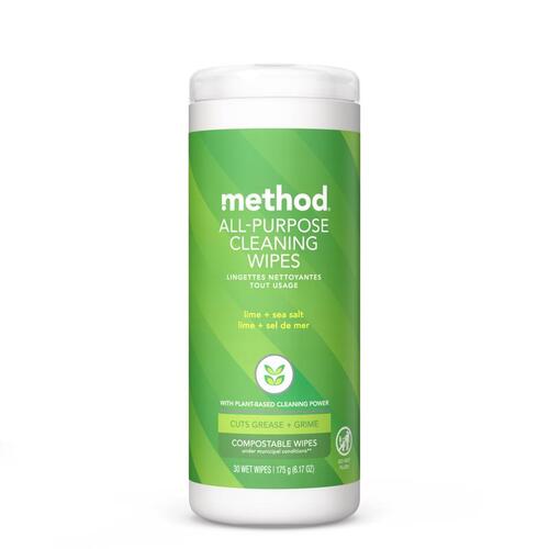 Method 18804 Cleaning Wipes Cellulose 6.17 oz