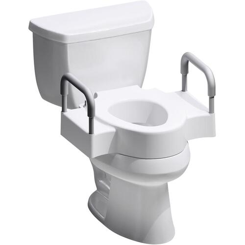 BEMIS 7YA04505T 000 Toilet Riser Clean Shield White Polypropylene Gloss