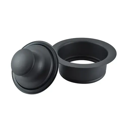Ace ACE5417BLK Garbage Disposal Sink Flange Matte Stainless Steel 3-1/2" Matte