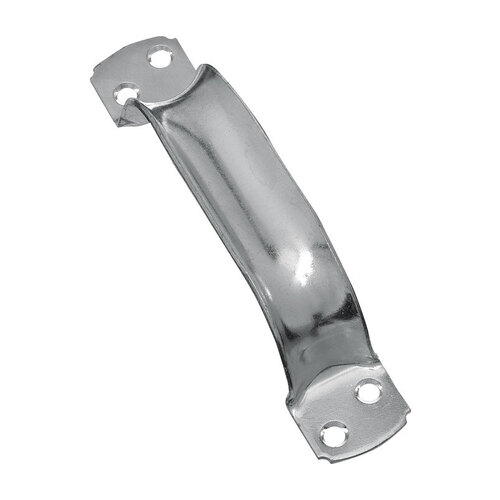 National Hardware N100-313 Door Pull 6-3/4" L Zinc-Plated Silver Steel Zinc-Plated