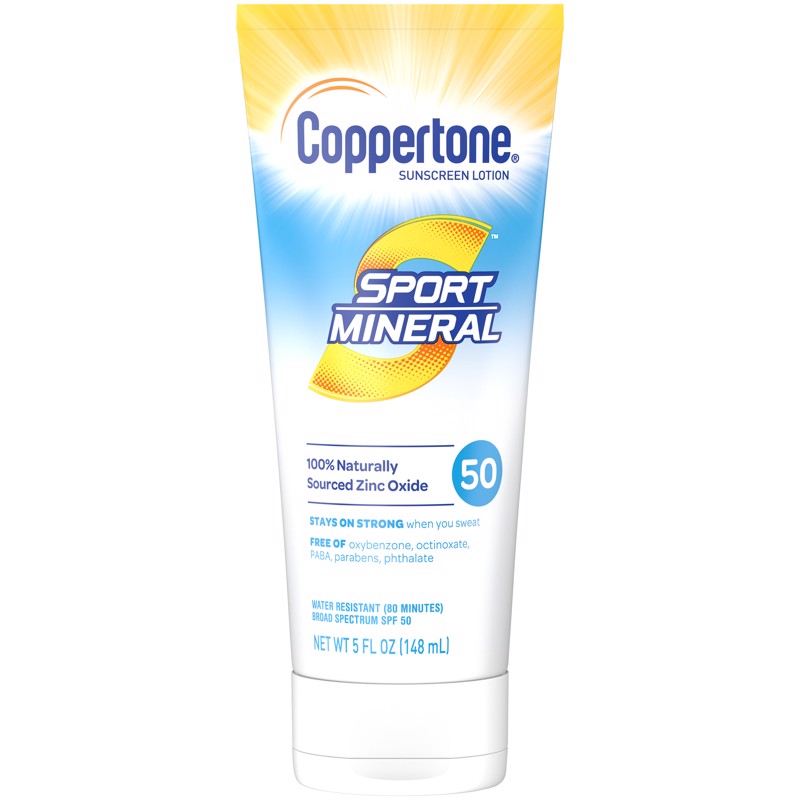 Coppertone 481450790000 Sunscreen Lotion Sport Mineral 5 oz