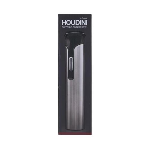 HOUDINI H1-04104T Electric Corkscrew Black Stainless Steel Black