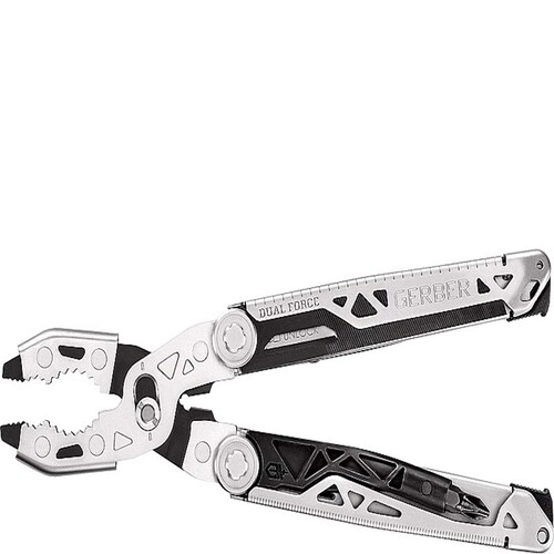 Gerber 31-003585 Multi Tool Dual Force Black/Silver Black/Silver