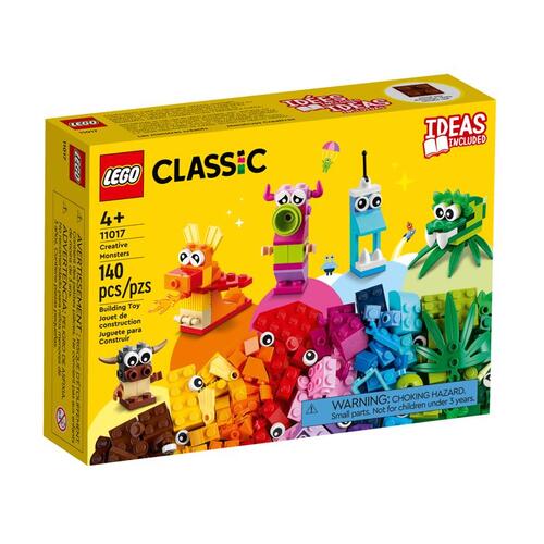 Lego 11017 Creative Monsters Toys Friends Plastic Multicolored Multicolored