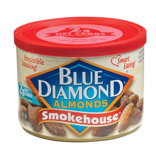 Blue Diamond 01590-XCP12 Almonds Smokehouse 6 oz Can - pack of 12