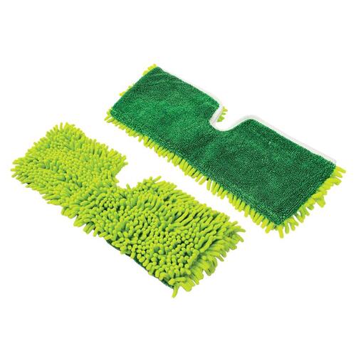 Libman 1173 Mop Refill 18" W X 7" L Wet and Dry Microfiber Green
