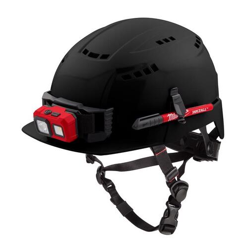 Milwaukee 48-73-1330 Safety Helmet Ratchet Type II Class C Black Vented Black