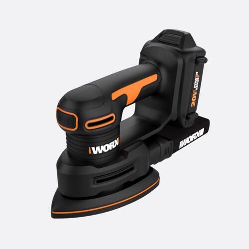 Worx WX822L Detail Sander Cordless 20 V Kit (Battery & Charger)