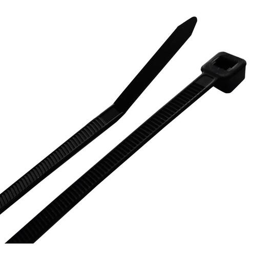 Cable Tie 11" L Black Black