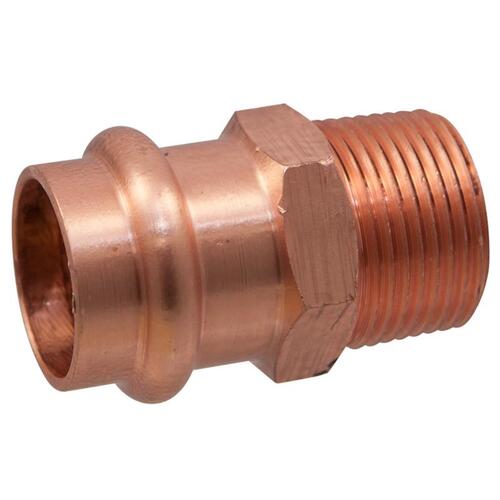 Adapter 1/2" Press X 1/2" D MIP Copper