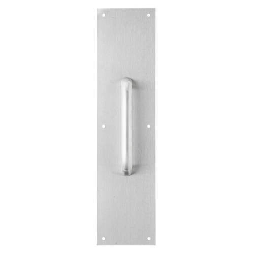 Pull Plate 16" L Stainless Steel