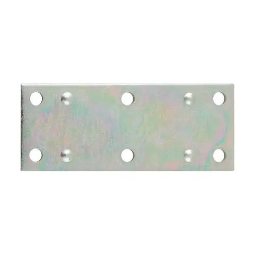 Mending Brace 3.5" H X 1.38" W X 0.07" D Zinc-Plated Steel Zinc-Plated