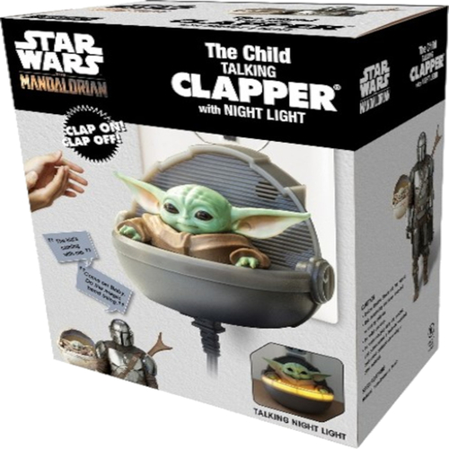 Clapper CL833R12 Talking Clapper with Night Light Star Wars The Child ('The Mandalorian') Plastic Multicolored