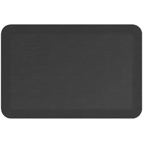 Anti Fatigue Mat 30" L X 20" W Charcoal Polyurethane Foam Charcoal - pack of 5