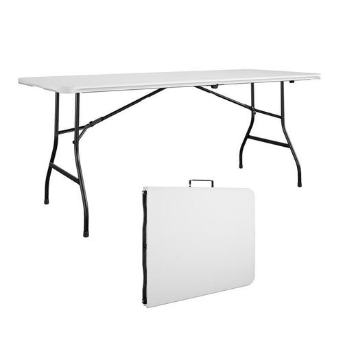 Cosco 14-682-WSP2 Folding Buffet Table Casual 29.69" W X 72" L Rectangular White