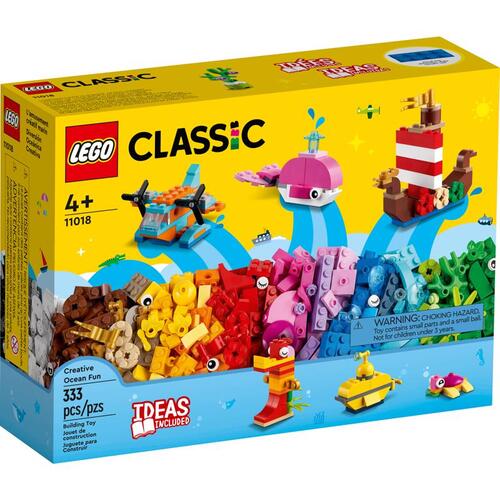 Creative Ocean Fun Classic ABS/Polycarbonate Multicolored 333 pc Multicolored