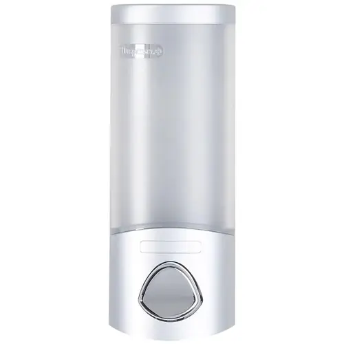 Soap Dispenser Euro Uno 12.2 oz Wall Mount Touch Free Liquid Silver